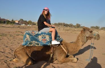 Camel ride in Agadir